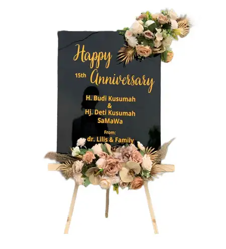 Papan Bunga Akrilik The Opus Grand Ballroom Jakarta
